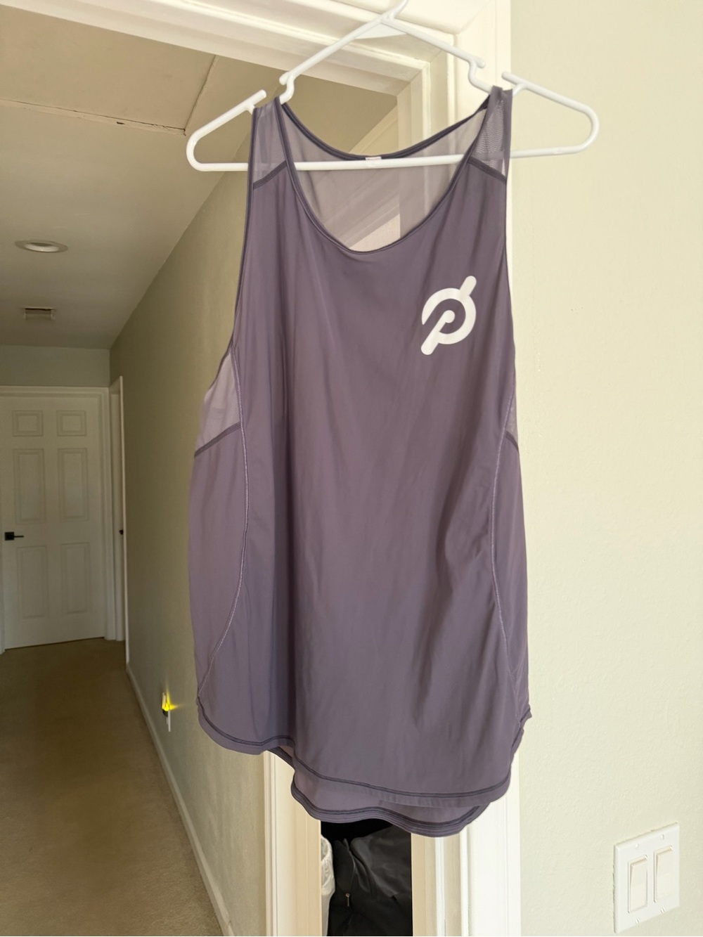 lululemon athletica Purple Mesh Performance Tank